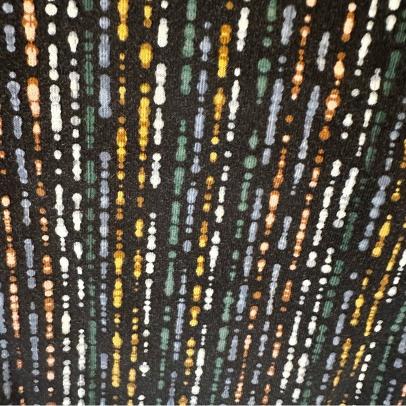 Christopher & Banks Black‎ and Gold Striped Blouse - Picture 4 of 10